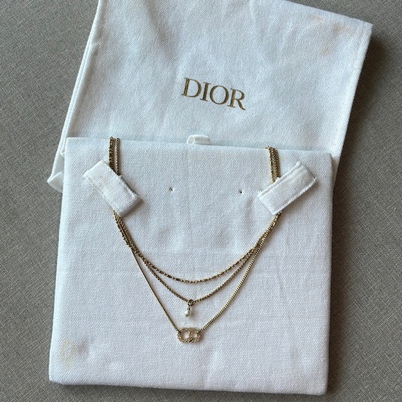 Dior 3 chain necklace - Picture 1 of 10